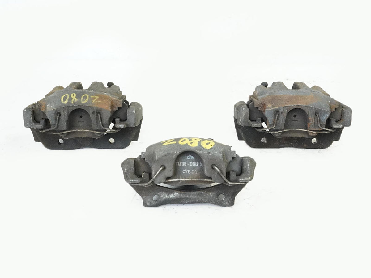 1997 - 1999 Jaguar Xk8 X100 Caliper Brake Stop W Pads Front Rear Set Of 3 OEM
