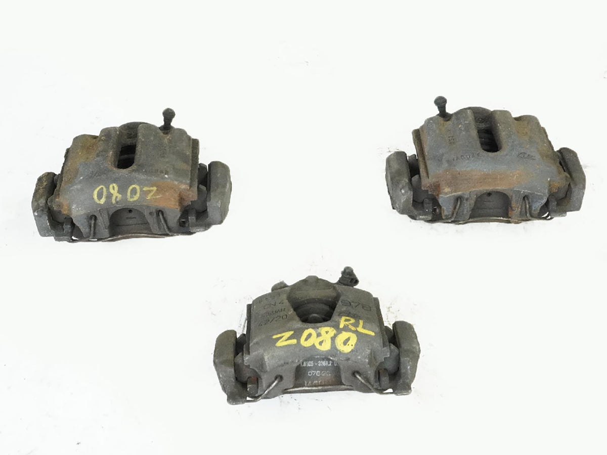 1997 - 1999 Jaguar Xk8 X100 Caliper Brake Stop W Pads Front Rear Set Of 3 OEM