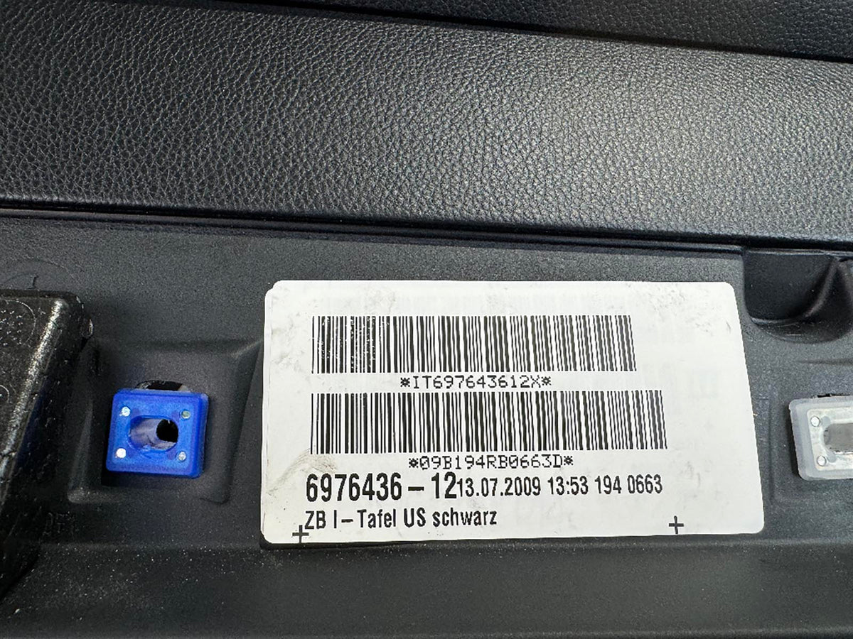 2008 - 2010 Bmw 5 Series E61 E60 Dashboard Panel Cover Instrument Wo Head Up OEM