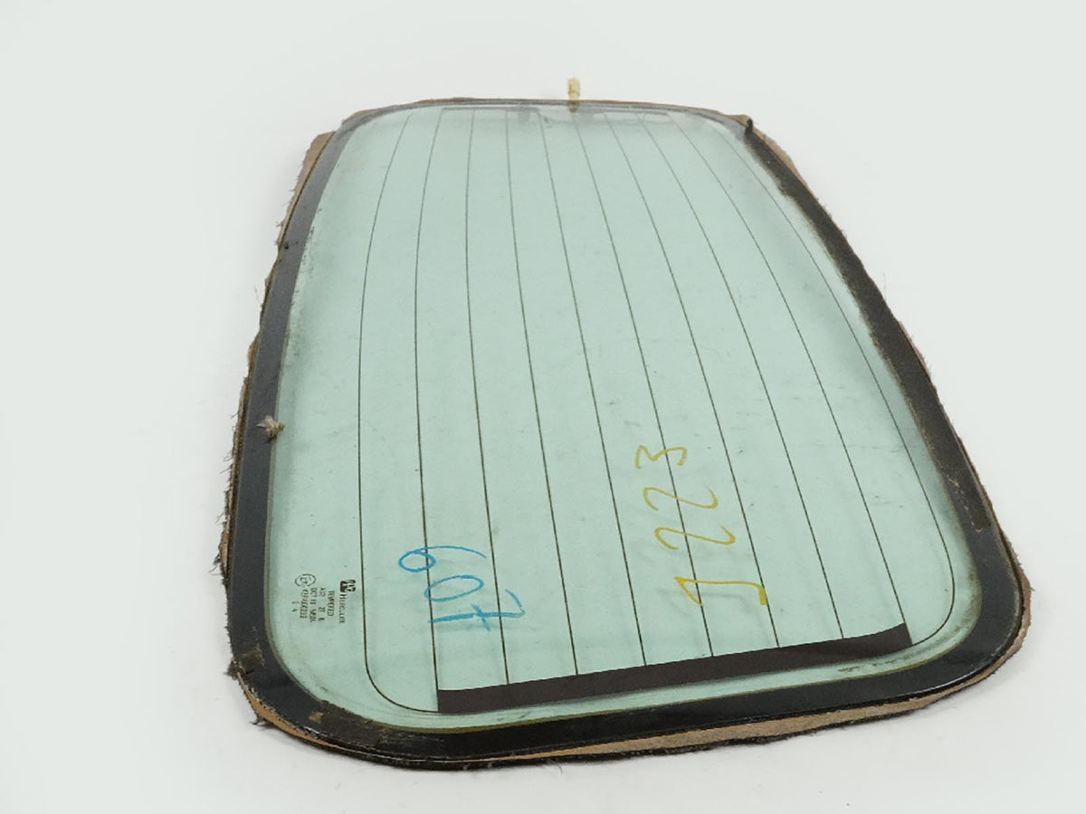1979 - 1980 Fiat 124 Spider Convertible Windscreen Back Glass Window Rear OEM