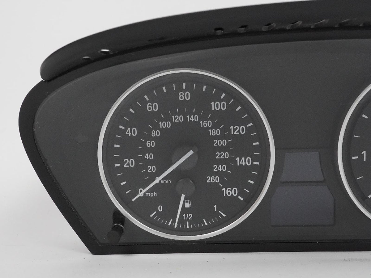 08-10 BMW 5 Series E61 3.0L 6 Cyl Mph Speedometer Cluster 62109194887 OEM