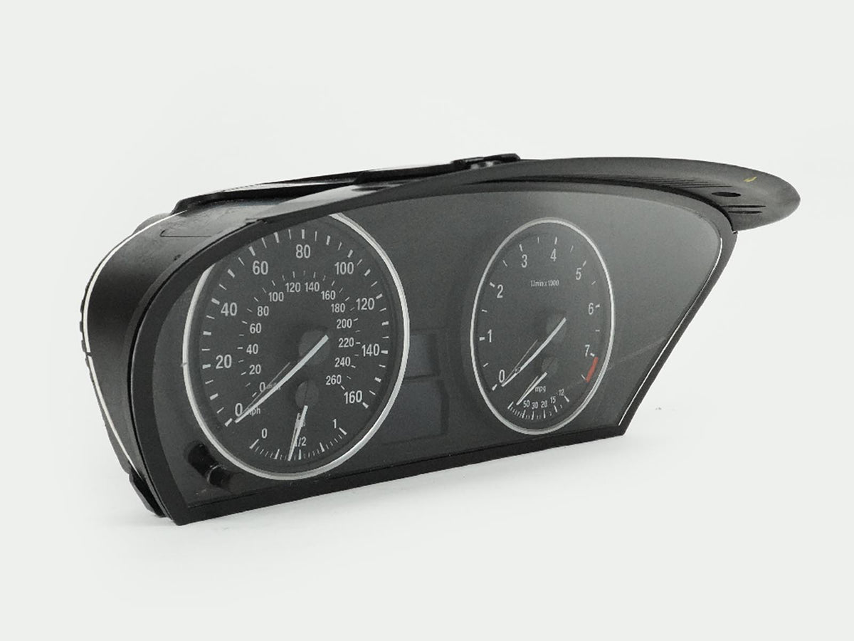 08-10 BMW 5 Series E61 3.0L 6 Cyl Mph Speedometer Cluster 62109194887 OEM