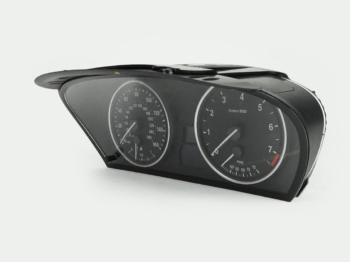 08-10 BMW 5 Series E61 3.0L 6 Cyl Mph Speedometer Cluster 62109194887 OEM