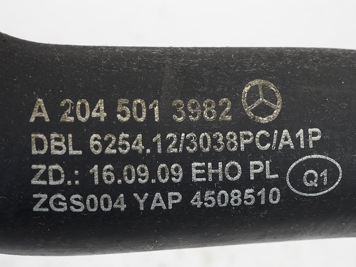 2012 - 2016 Mercedes Benz E Class C207 Hose Tube Pipe Coolant Cooling Radiator