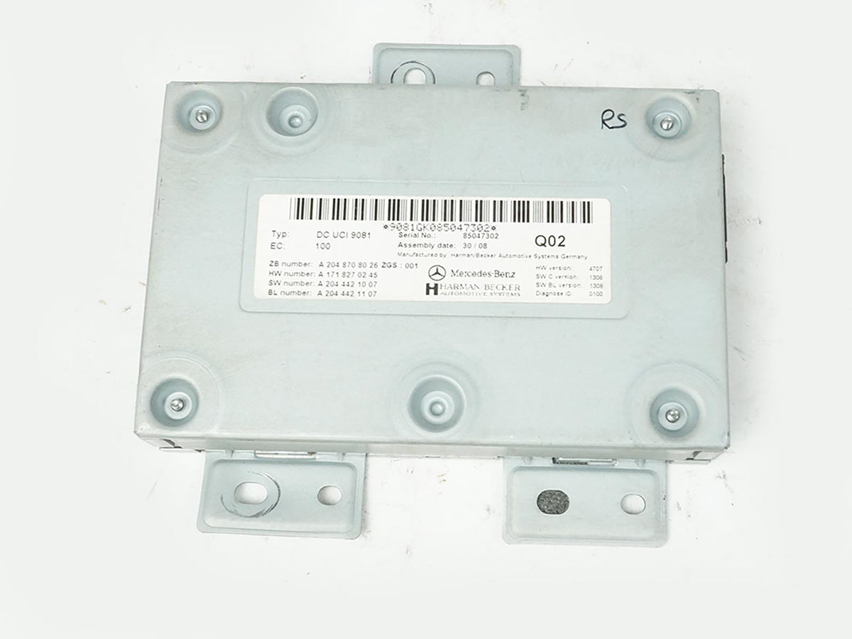 09-11 Mercedes Benz GL Class X164 Communication Control Module A2048708026 OEM