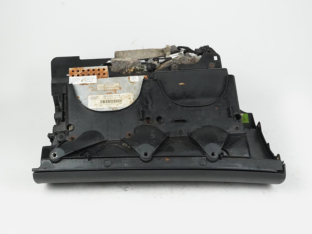 04-10 Audi A8 A8L D3 Glove Box CD Changer Audio Compartment 4E0035111A OEM