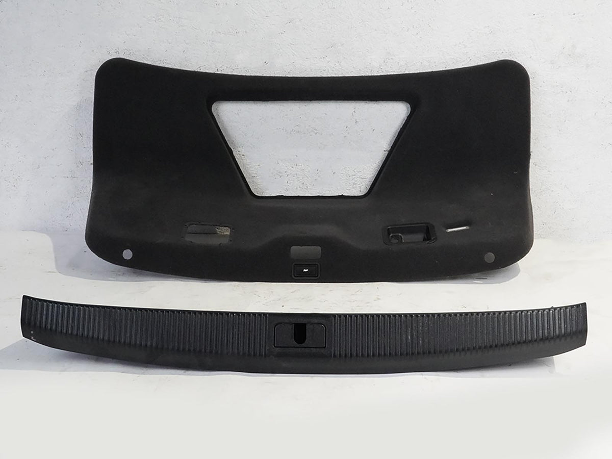 2004 - 2010 Audi A8 A8L D3 Cover Panel Sill Carpet Liner Rear 4E0867975M OEM