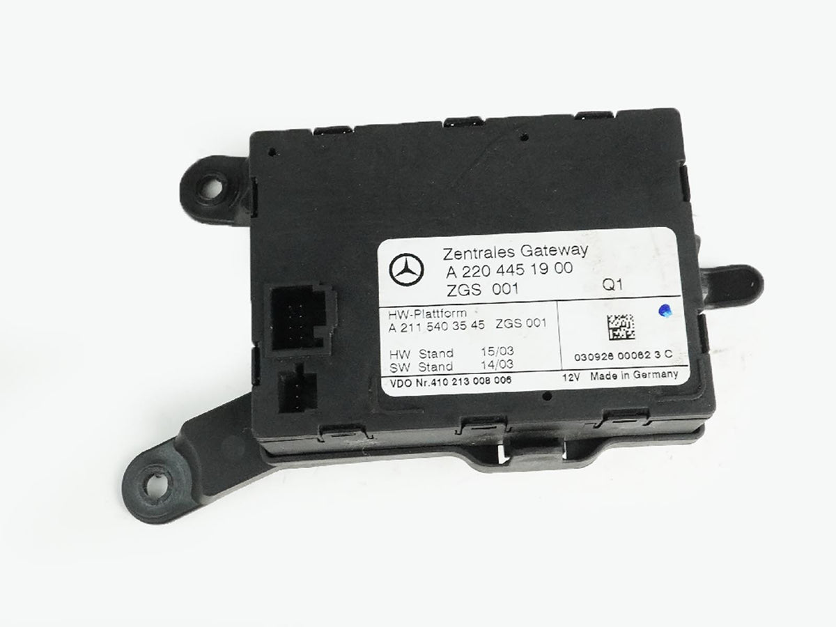 2003 - 2006 Mercedes Benz Sl Class R230 Central Gateway Control Module Unit OEM