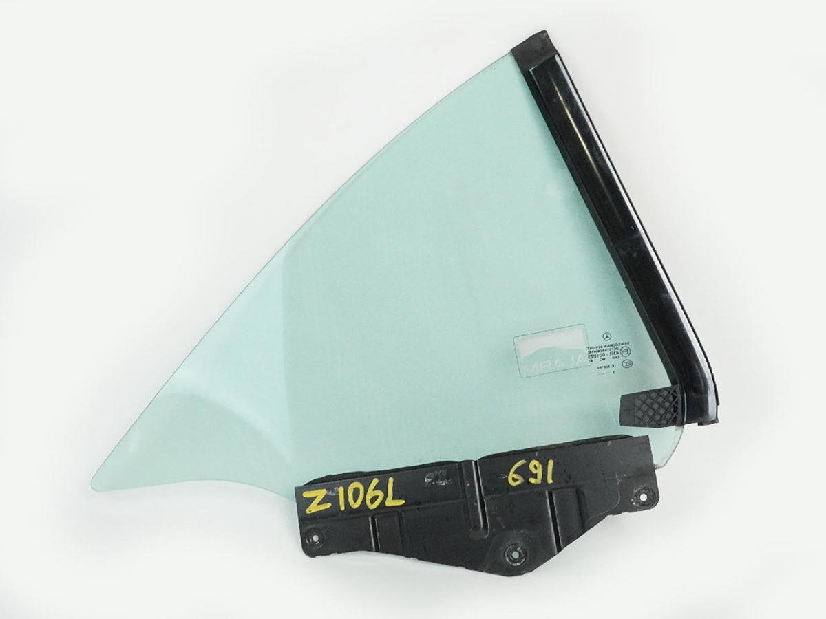03-12 Mercedes SL500 SL600 R230 Quarter Window Glass Rear Left 2306700110 OEM