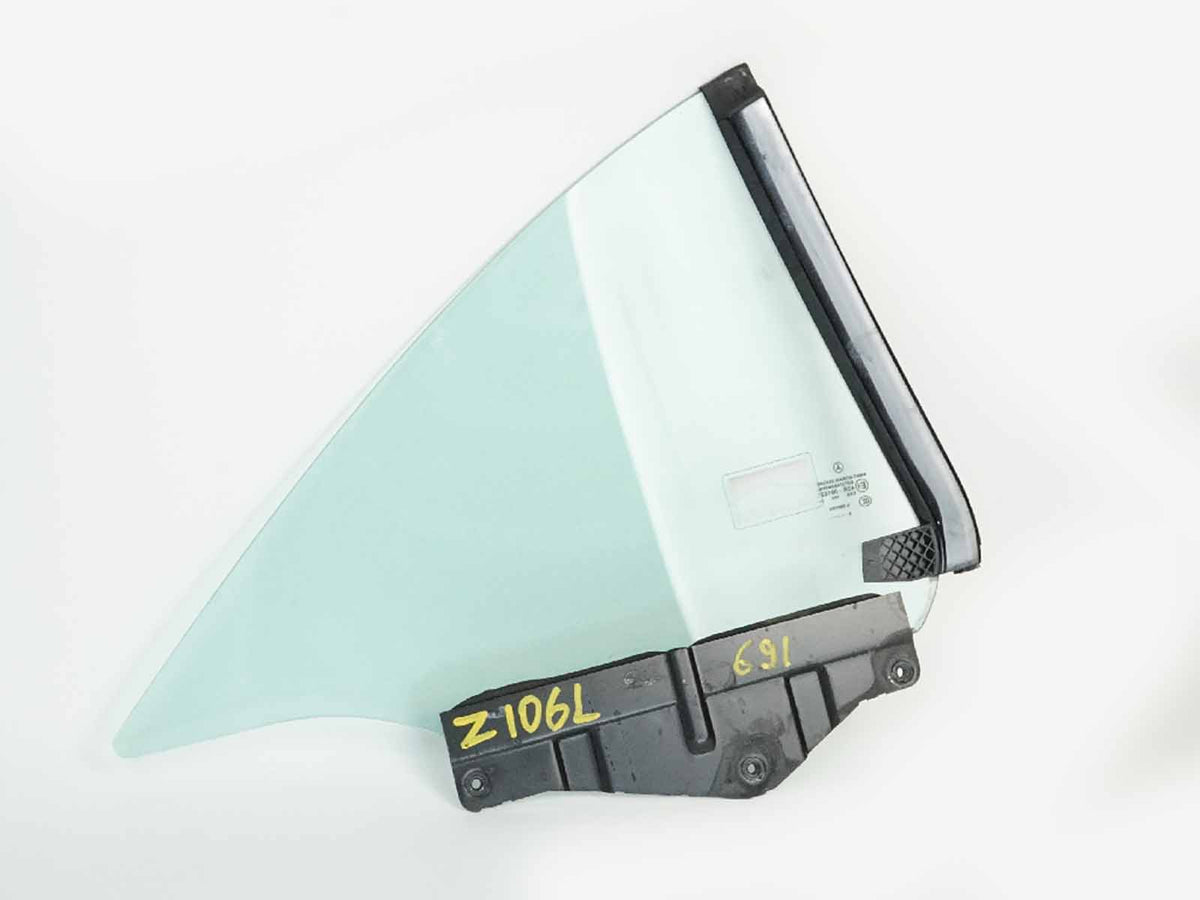 03-12 Mercedes SL500 SL600 R230 Quarter Window Glass Rear Left 2306700110 OEM