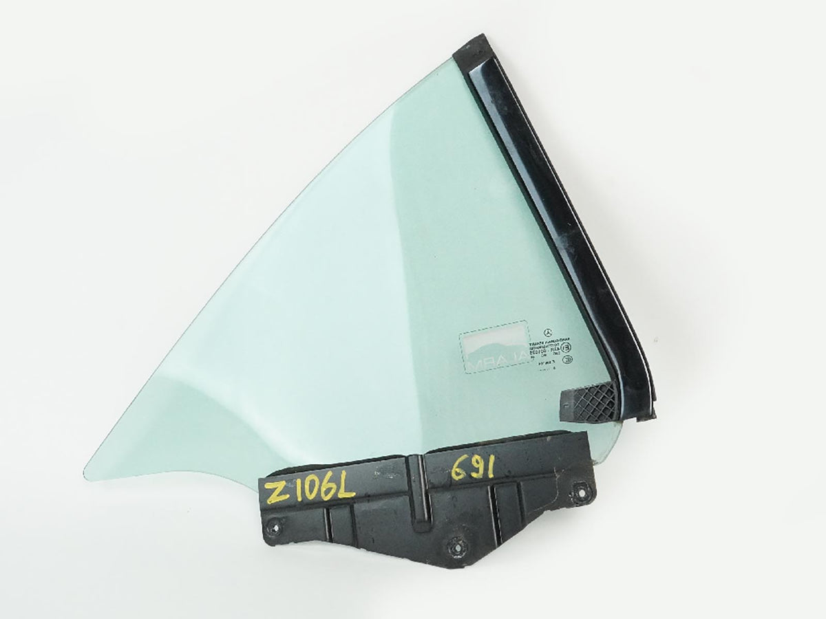 03-12 Mercedes SL500 SL600 R230 Quarter Window Glass Rear Left 2306700110 OEM