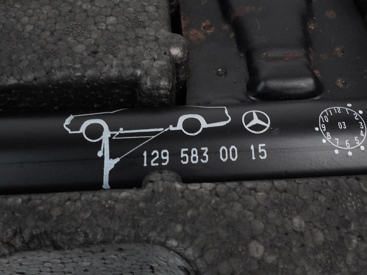 03-12 Mercedes SL Class R230 Jack Lifting Emergency Holder A2306841037 OEM