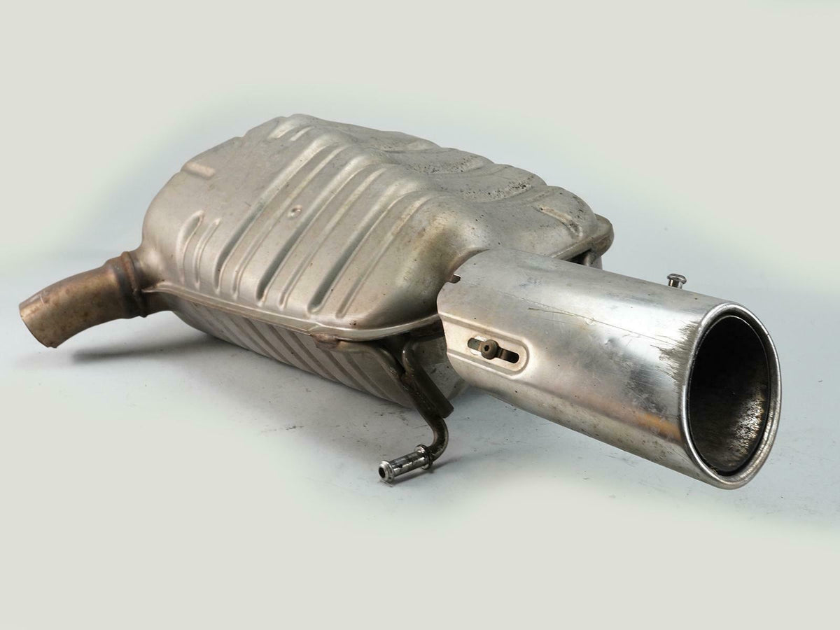 08-11 Mercedes Benz C Class W204 Exhaust Muffler Pipe Left LH 204491220 OEM