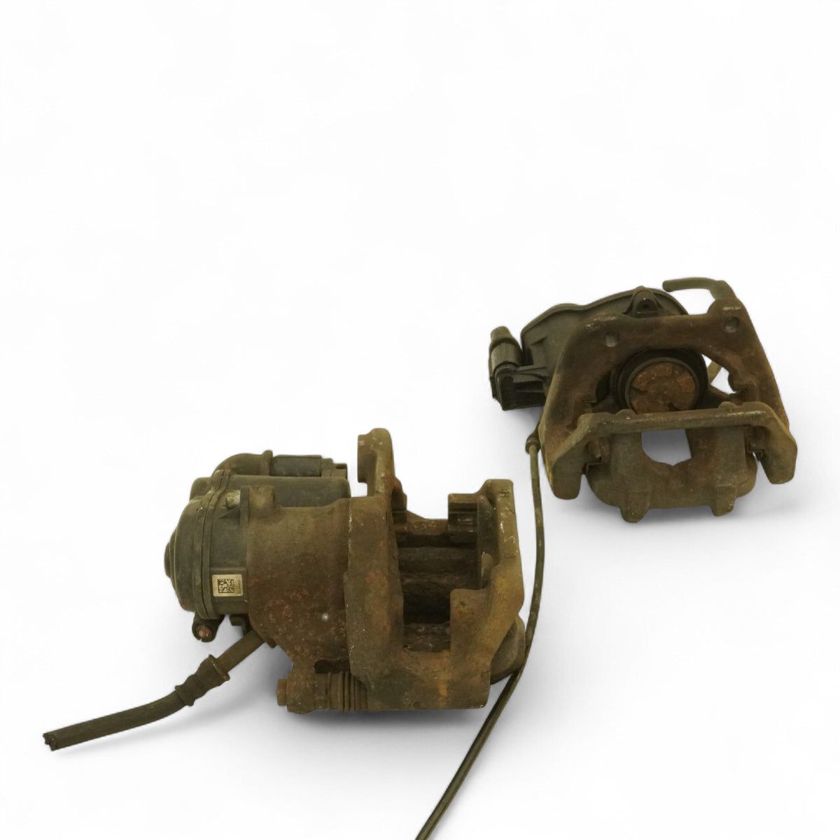 11-16 Bmw 528 F10 Caliper Brake Stop Rear Left Right Set Of 2 34216793042 OEM