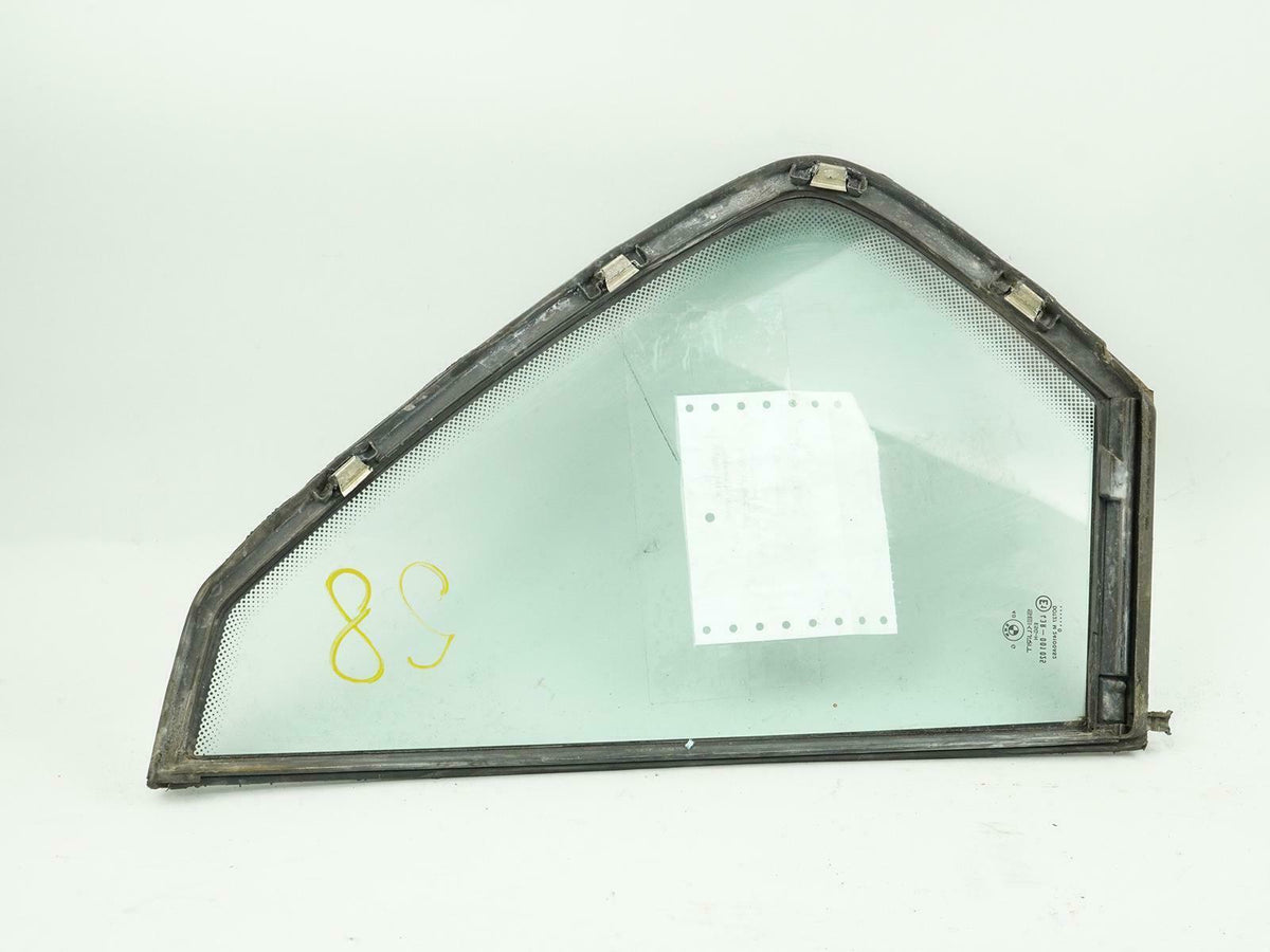 1988 - 1992 Bmw 7 Series E32 Window Glass Quarter Right Passenger Side Rh Rear