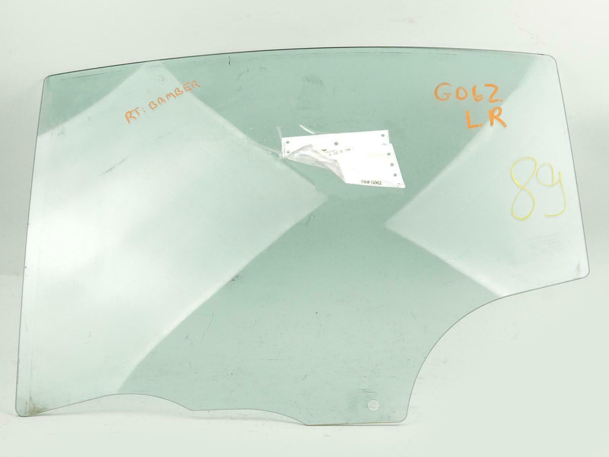 2004 - 2009 Mazda 3 Sedan 4dr Door Glass Window Rear Driver BP4K73511A OEM