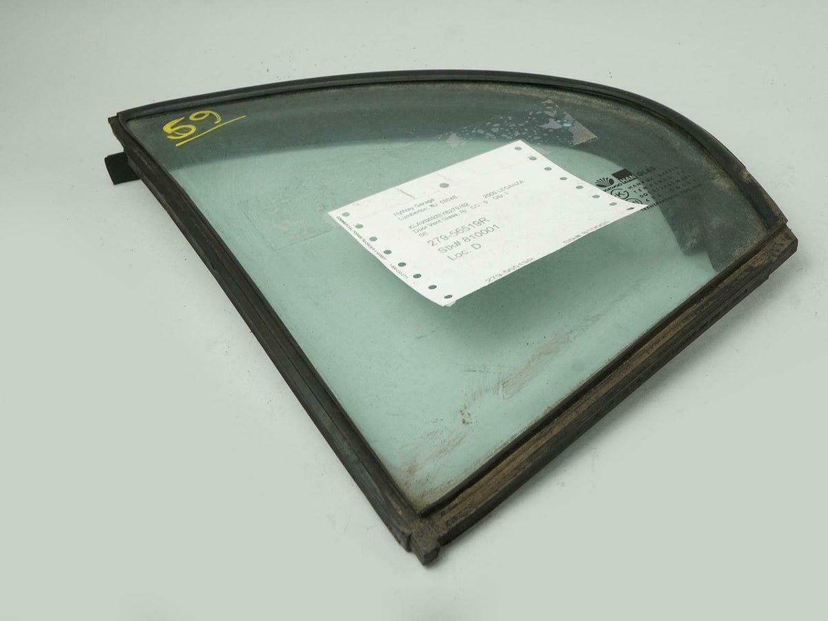 1997 - 2002 Daewoo Leganza Glass Window Door Vent Passenger Right Rear Rh OEM
