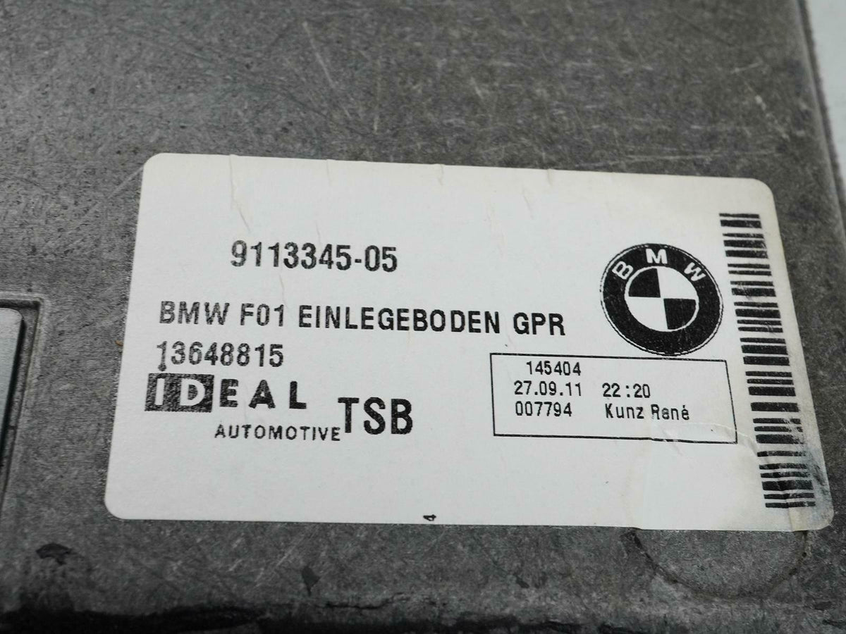 2009 - 2015 Bmw 7 Series F01 Carpet Cover Panel Floor Trunk Tailgate Luggage