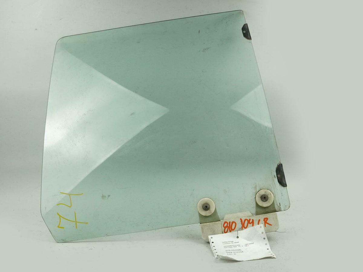1989 - 1995 Dodge Spirit Sedan 4dr Door Glass Window Rear Driver DD07617CL OEM