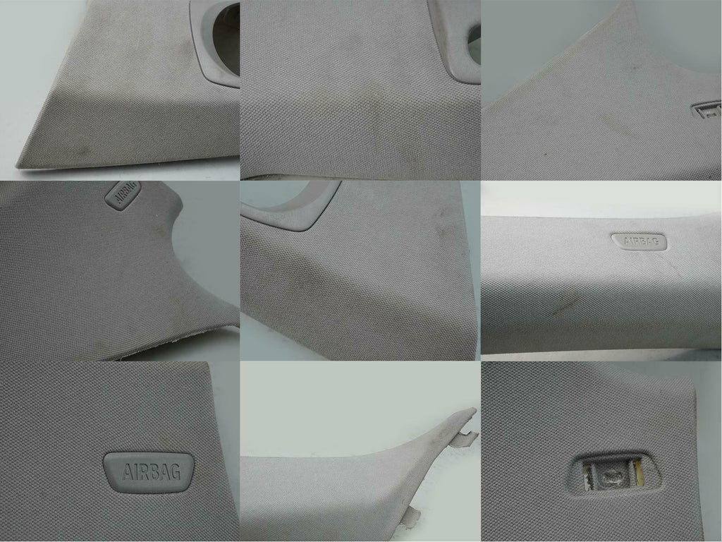  2009 - 2015 BMW 7 SERIES F01 A B C PILLAR MOLDING PANEL TRIM COVER INTERIOR SET, used