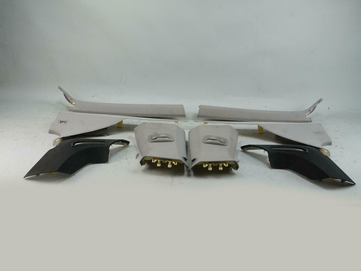 2009 - 2015 Bmw 7 Series F01 A B C Pillar Molding Panel Trim Cover Interior Set