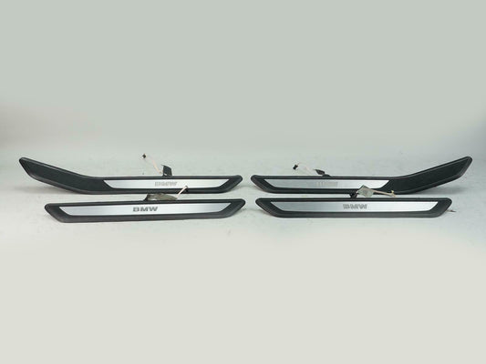 2009 - 2015 Bmw 7 Series F01 Floor Sill Scuff Cover Trim Panel Door 51477181011 OEM