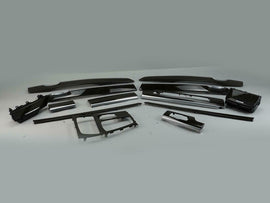 2009 - 2015 BMW 7 SERIES F01 F02 TRIM COVER PANELS WOOD CONSOLE INTERIOR SET OEM, Buy