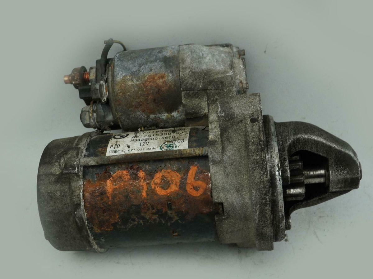 04-06 BMW X3 E83 3.0 6 Cyl Liter Manual Starter Motor Engine Ignition 7515392