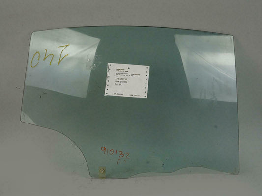 2004 - 2009 Mazda 3 Sedan 4dr Door Glass Window Rear Passenger BN8V72511A OEM