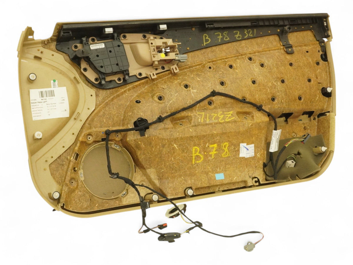 08-11 Jaguar Xk Xkr X150 Door Panel Inner W Handle Seat Switch Front Left OEM
