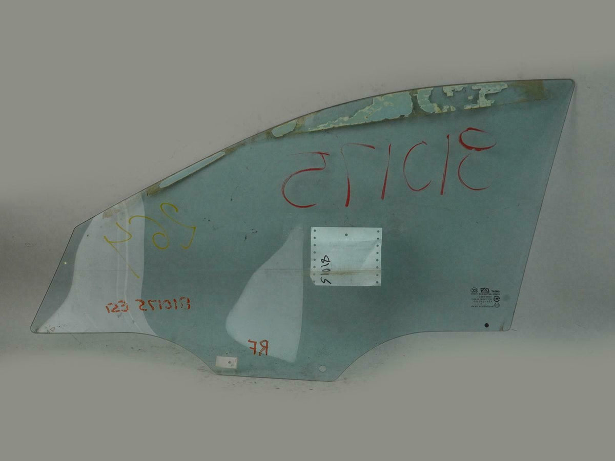 2005 - 2008 Suzuki Reno Forenza Door Window Glass Front Passenger 96548614 OEM