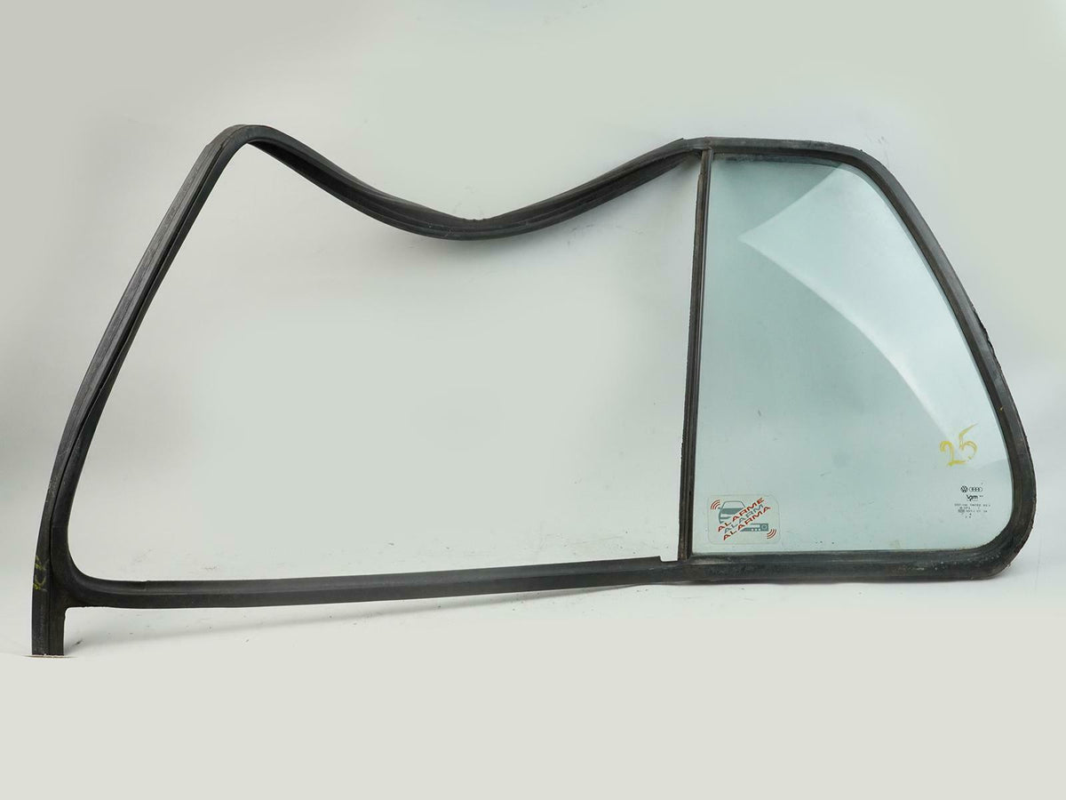 1993 - 1999 Volkswagen Jetta Vent Door Window Glass Rear Driver 1H4845215A OEM