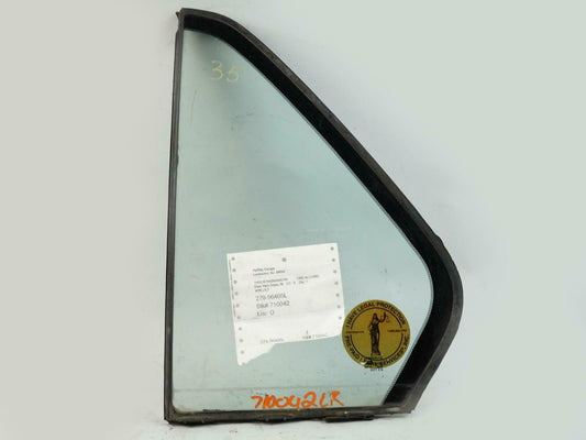 1990 - 1993 Honda Accord Sedan Door Vent Window Glass Rear Left 73460SM4A OEM