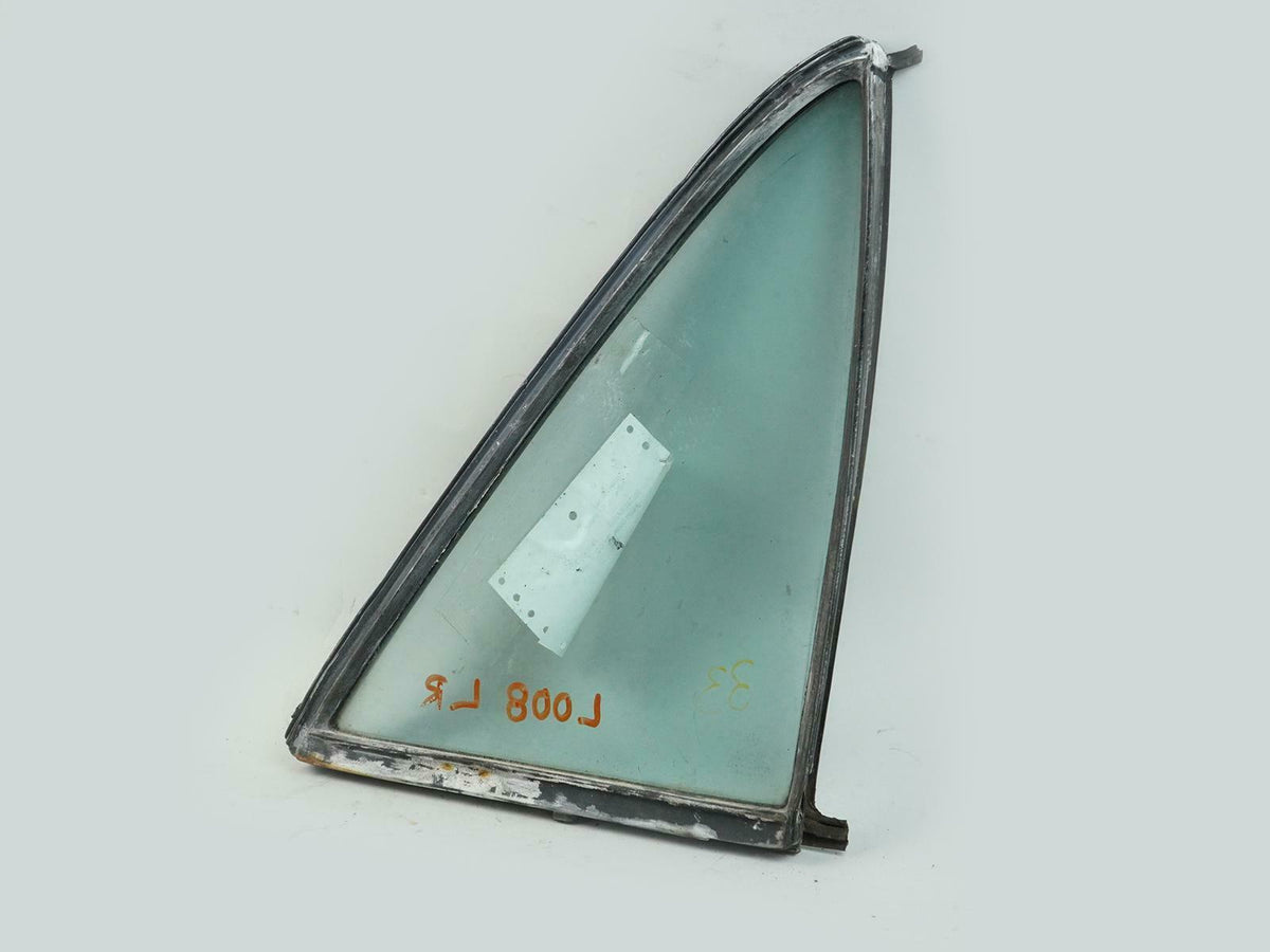 72-80 Mercedes 450SEL 450SE W116 Vent Door Window Glass Rear Left 1167350109 OEM