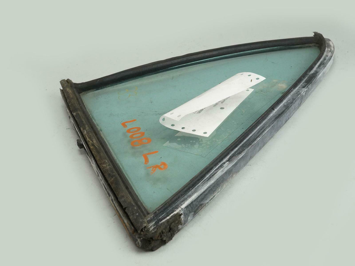72-80 Mercedes 450SEL 450SE W116 Vent Door Window Glass Rear Left 1167350109 OEM