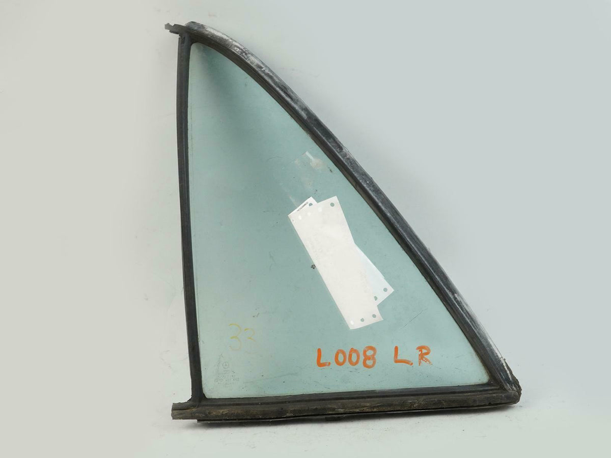 72-80 Mercedes 450SEL 450SE W116 Vent Door Window Glass Rear Left 1167350109 OEM