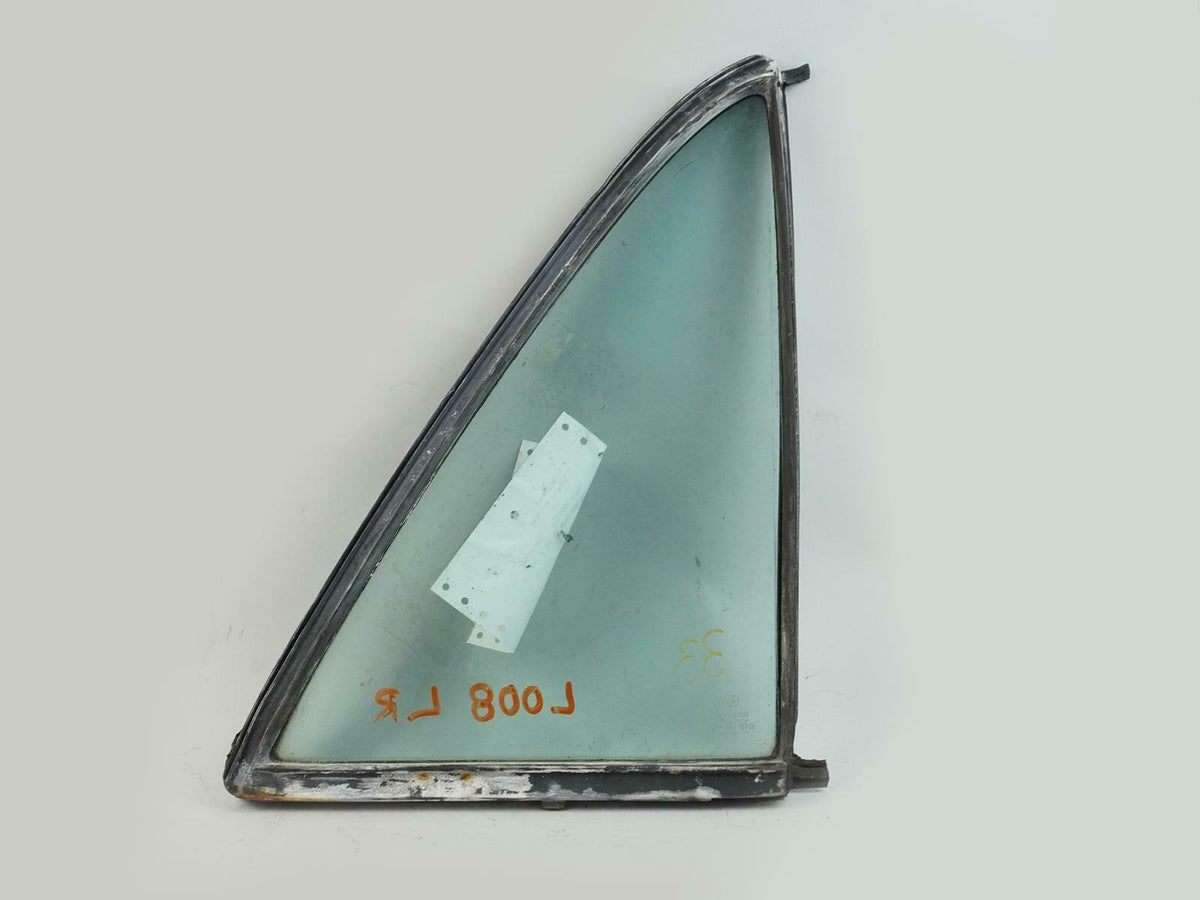 72-80 Mercedes 450SEL 450SE W116 Vent Door Window Glass Rear Left 1167350109 OEM