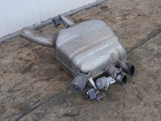 2011 - 2015 Bmw 7 Series F01 750Ix Exhaust Muffler Pipe Rear Left Lh Driver OEM