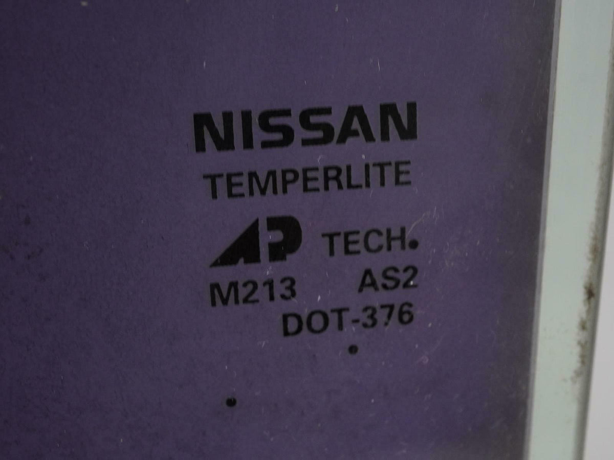 1995 - 1996 Nissan Maxima Sedan Door Window Glass Rear Driver 8230042U00 OEM