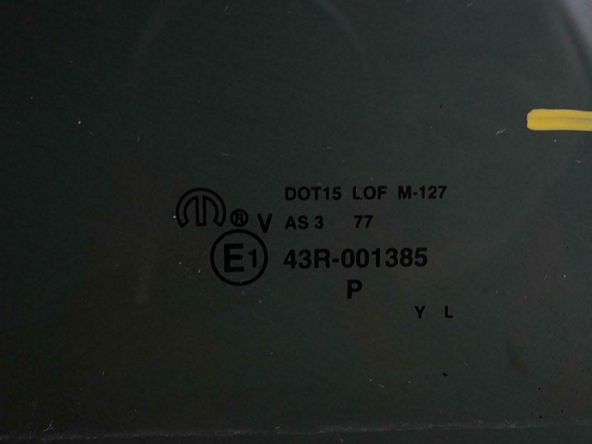 2008 - 2016 Chrysler Town Country Glass Window Door Rear Driver 5020651AB OEM