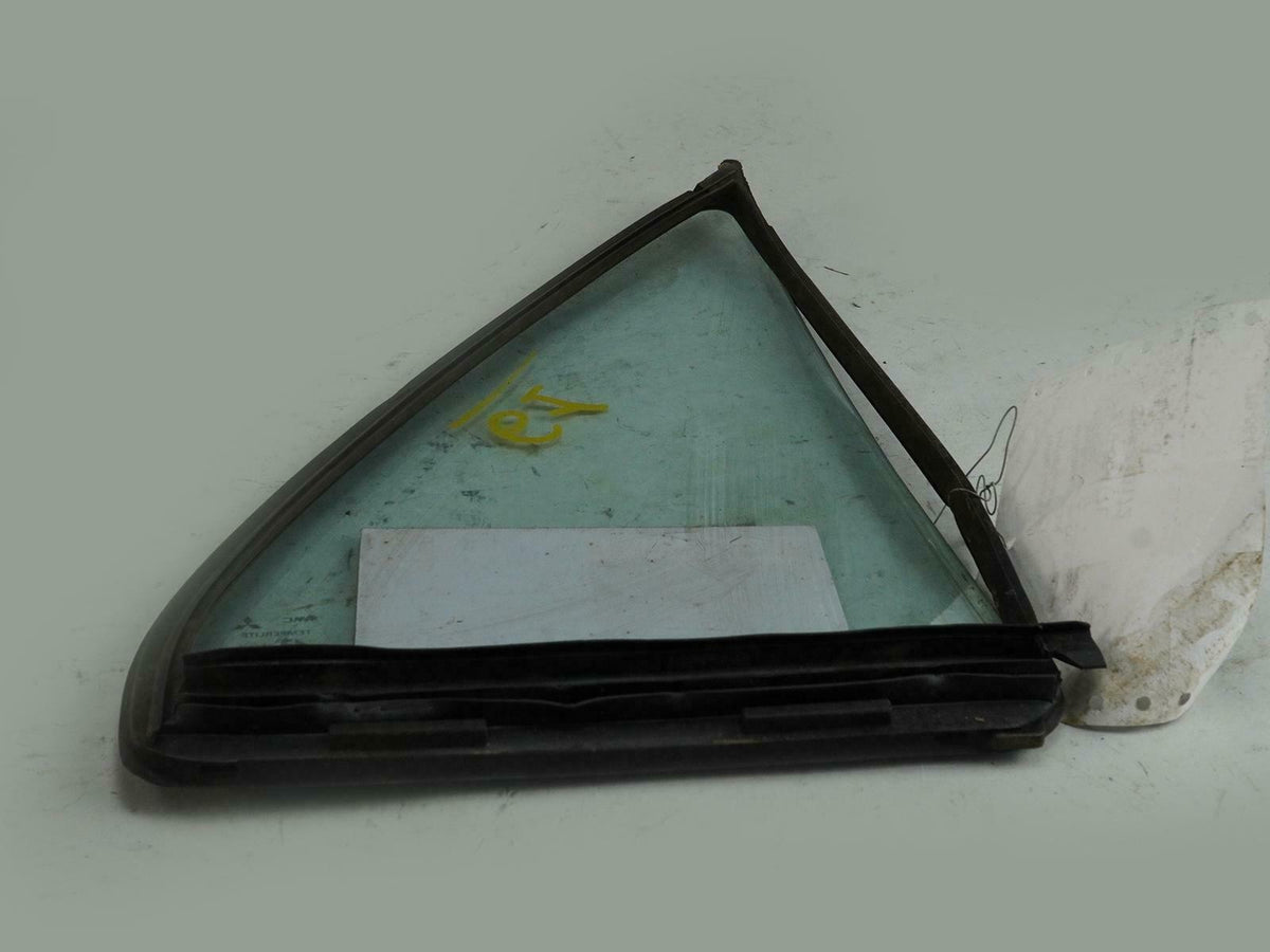 1994 - 1997 Mitsubishi Galant Vent Door Window Glass Rear Driver MR741760 OEM