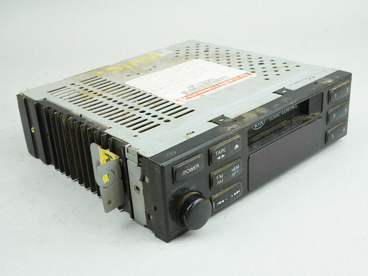 1995 - 1997 Kia Sportage Am Fm Stereo CasseTTe Audio Radio Receiver Wo Code OEM