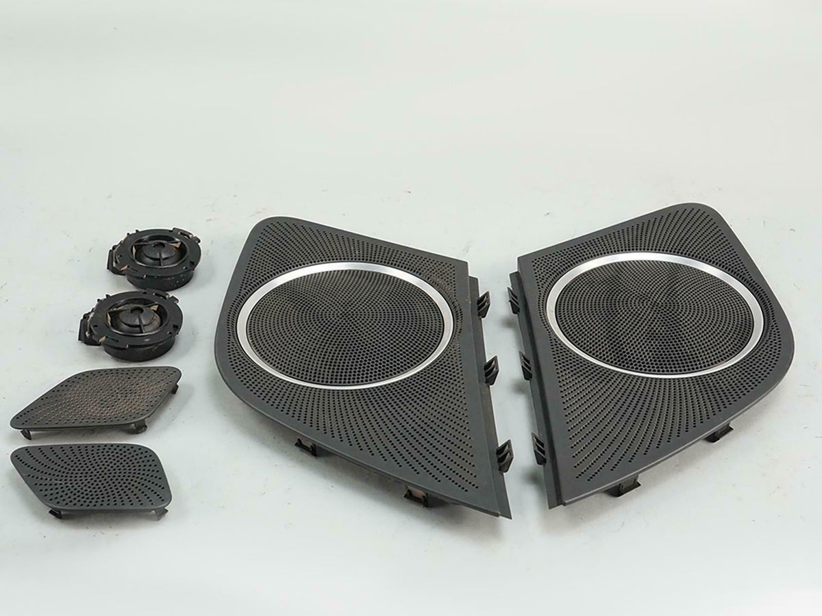 09-17 Audi A5 8T Tweeter Speaker Door Cover Left Right Set 8T0035399 OEM