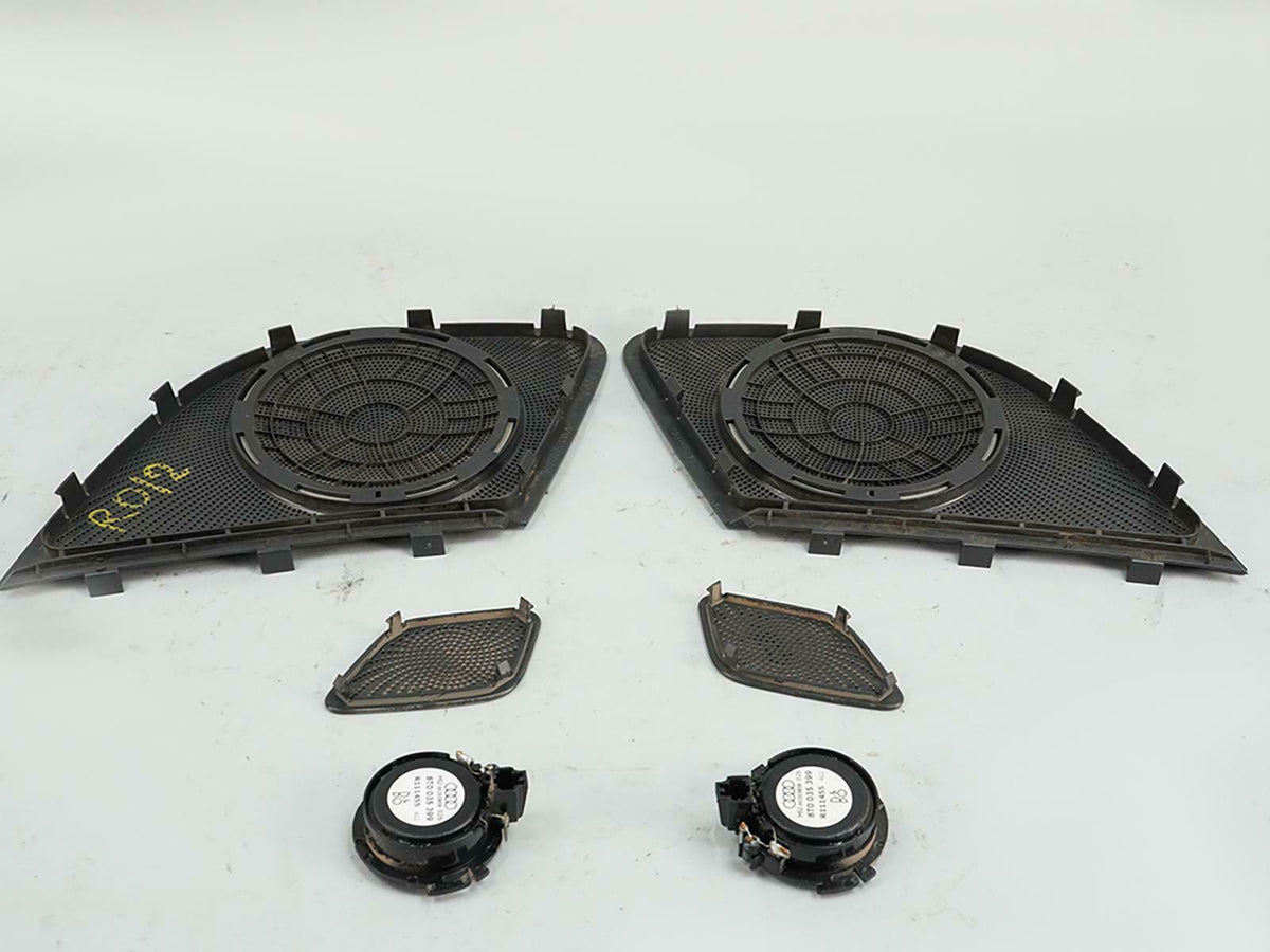 09-17 Audi A5 8T Tweeter Speaker Door Cover Left Right Set 8T0035399 OEM