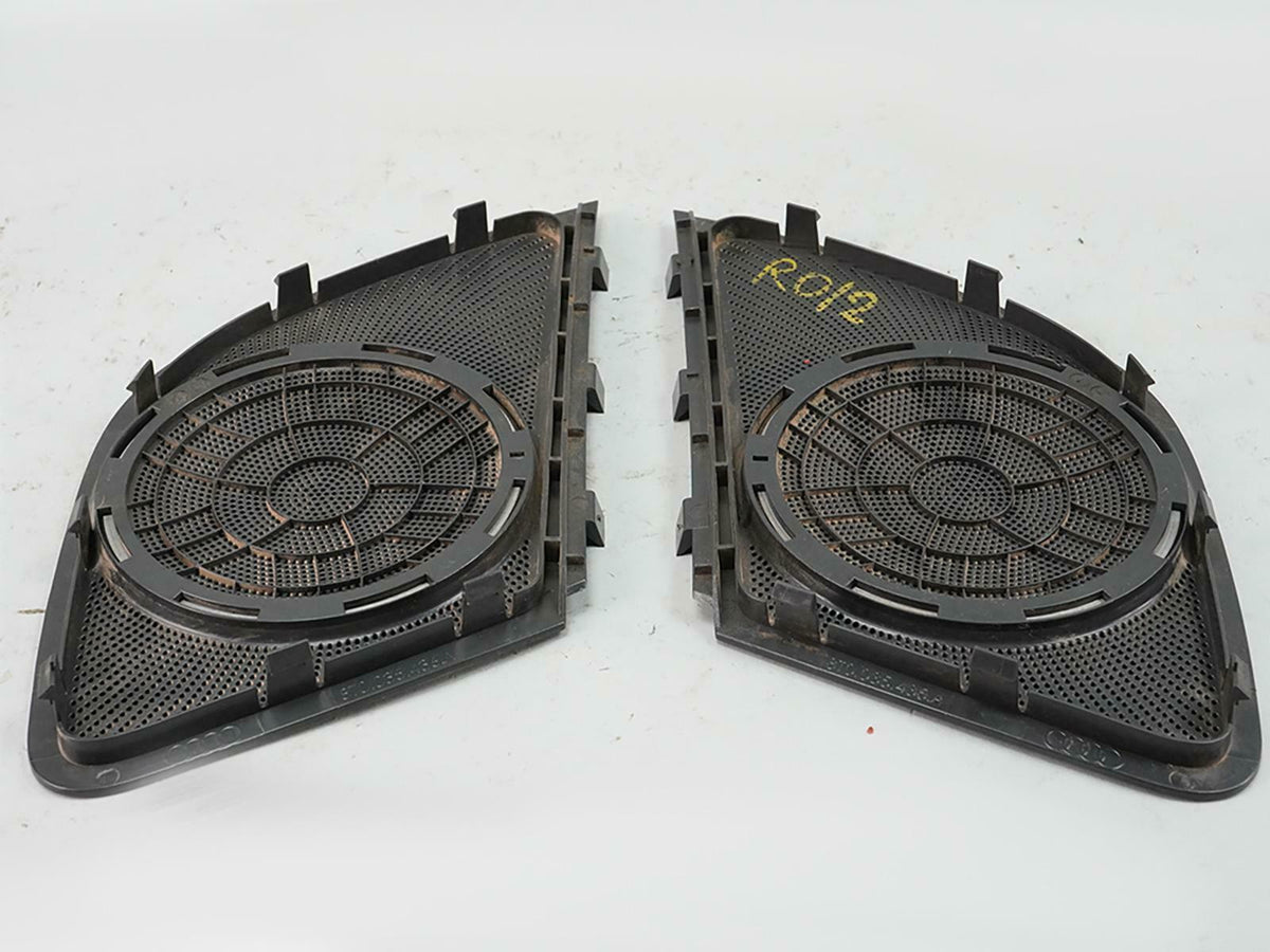 09-17 Audi A5 8T Tweeter Speaker Door Cover Left Right Set 8T0035399 OEM