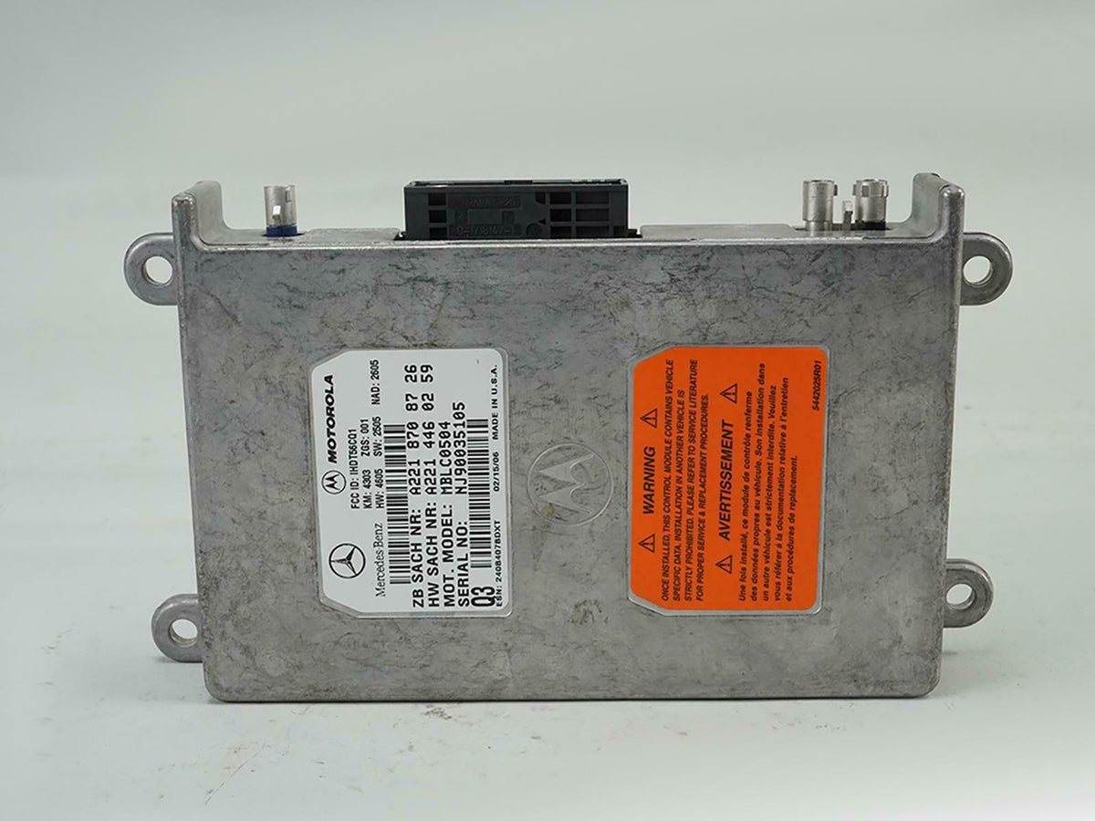 07-09 Mercedes GL450 X164 Communication Voice Control Module 2218708726 OEM