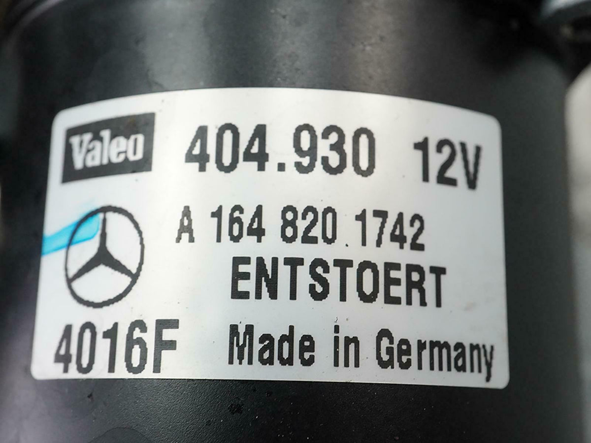 07-12 Mercedes Benz GL X164 Windshield Wiper Linkage Motor Front 1648201742 OEM