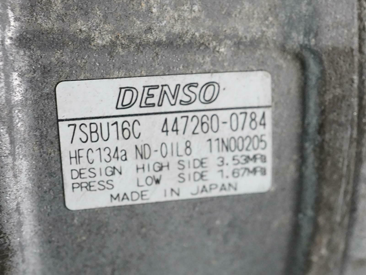 2004 - 2010 Bmw X3 E83 3.0L Ac Air Compressor Conditioning Motor Pump Pulley OEM