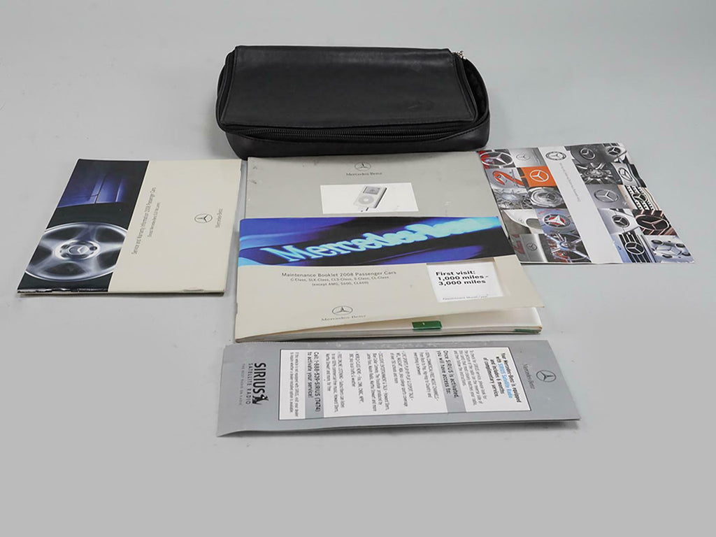  2008 - 2011 Mercedes Benz C Class W204 Manual Owners Operators Book W Case OEM, buy