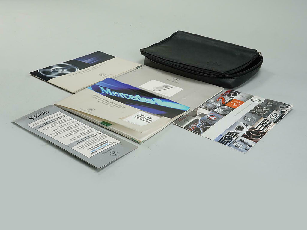  2008 - 2011 Mercedes Benz C Class W204 Manual Owners Operators Book W Case OEM, cheap